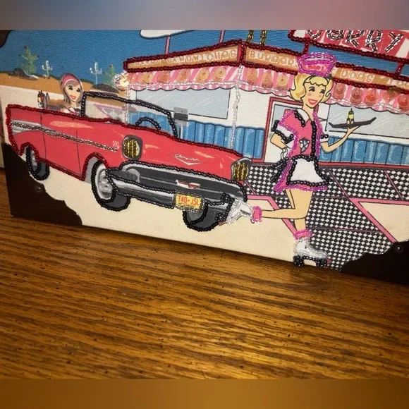 Cigar Box Purse - Jersey Diner - Choice Made Cigars - VTG with Tags - Picture 3 of 9